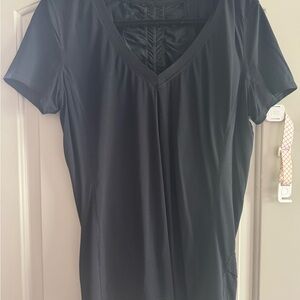 Black Lululemon V-Neck Women's Top